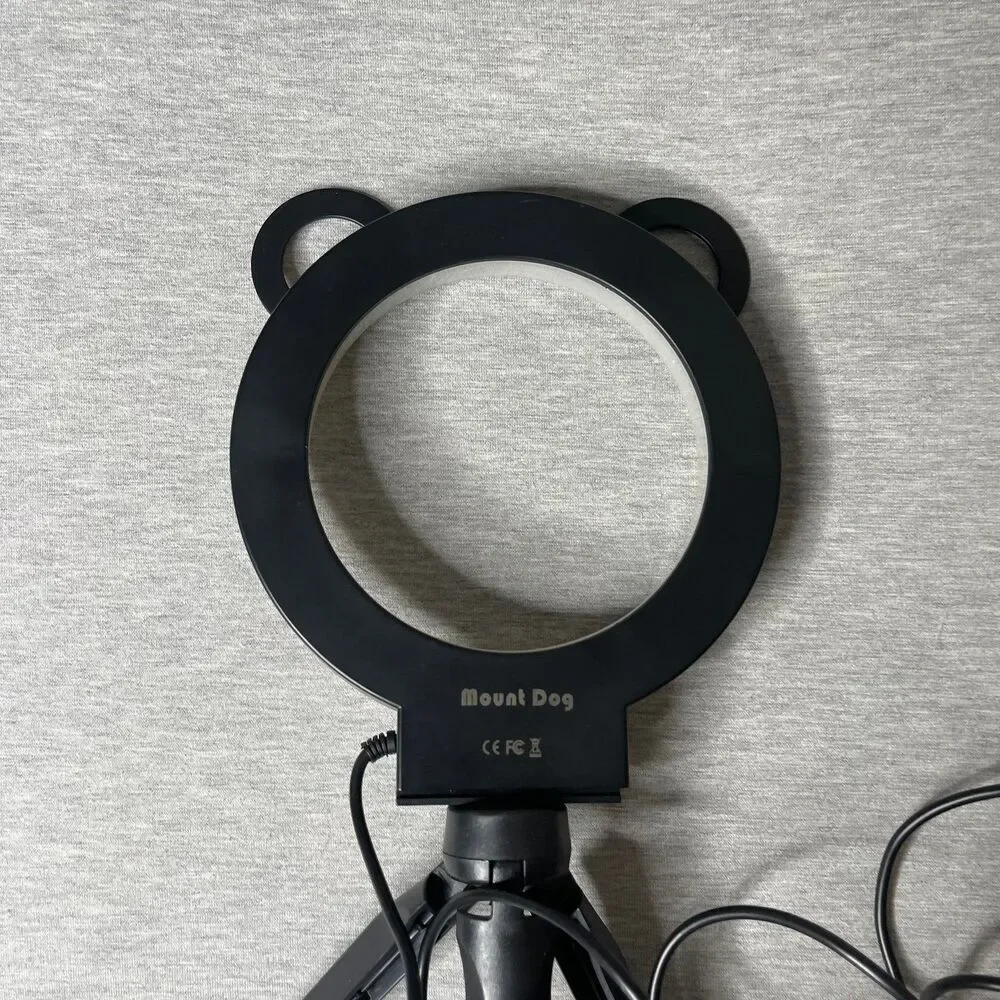 MountDog 6-inch Dimmable LED Ring Light with Tripod